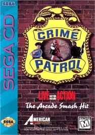 Box cover for Crime Patrol v1.4 on the Sega CD.