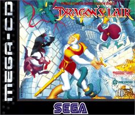 Box cover for Dragon's Lair on the Sega CD.