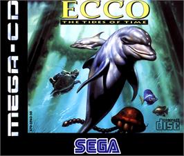 Box cover for Ecco 2: The Tides of Time on the Sega CD.