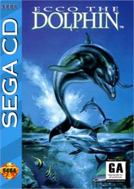 Box cover for Ecco the Dolphin on the Sega CD.