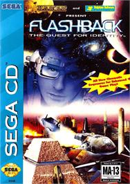 Box cover for Flashback on the Sega CD.