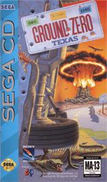 Box cover for Ground Zero Texas on the Sega CD.