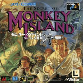 Box cover for Secret of Monkey Island on the Sega CD.