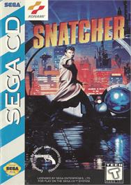 Box cover for Snatcher on the Sega CD.