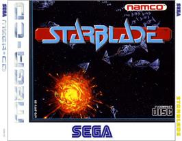 Box cover for Starblade on the Sega CD.