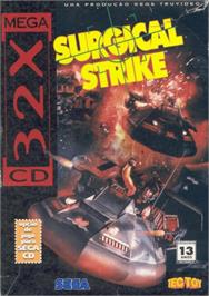 Box cover for Surgical Strike on the Sega CD.