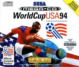 Box cover for World Cup USA '94 on the Sega CD.