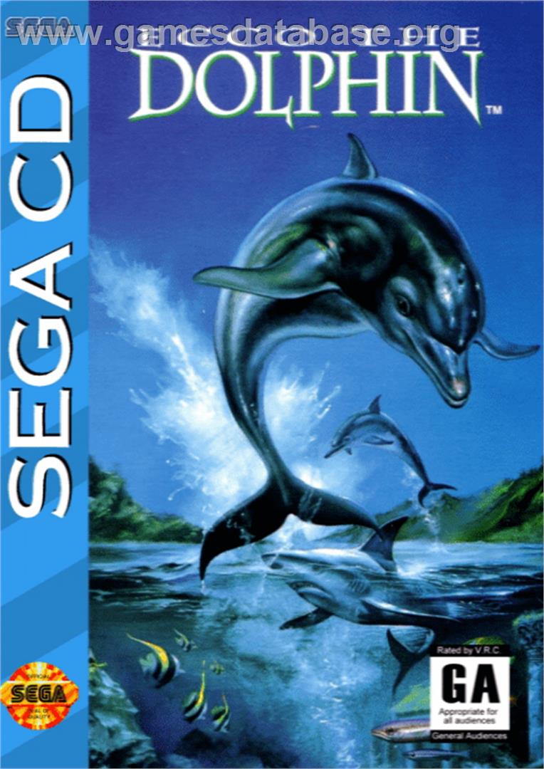 Ecco the Dolphin - Sega CD - Artwork - Box