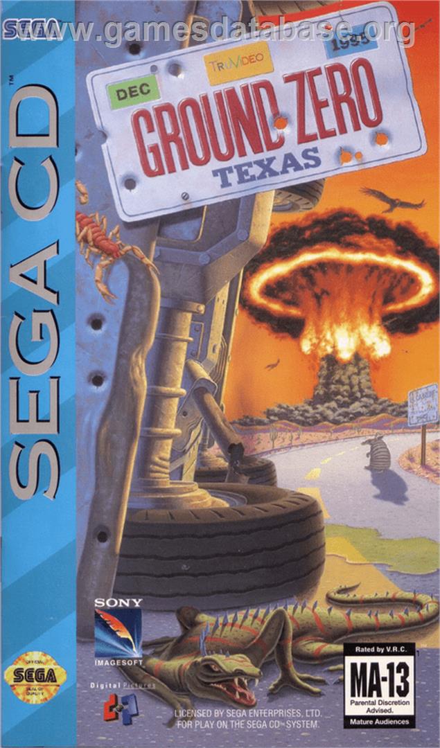 Ground Zero Texas - Sega CD - Artwork - Box