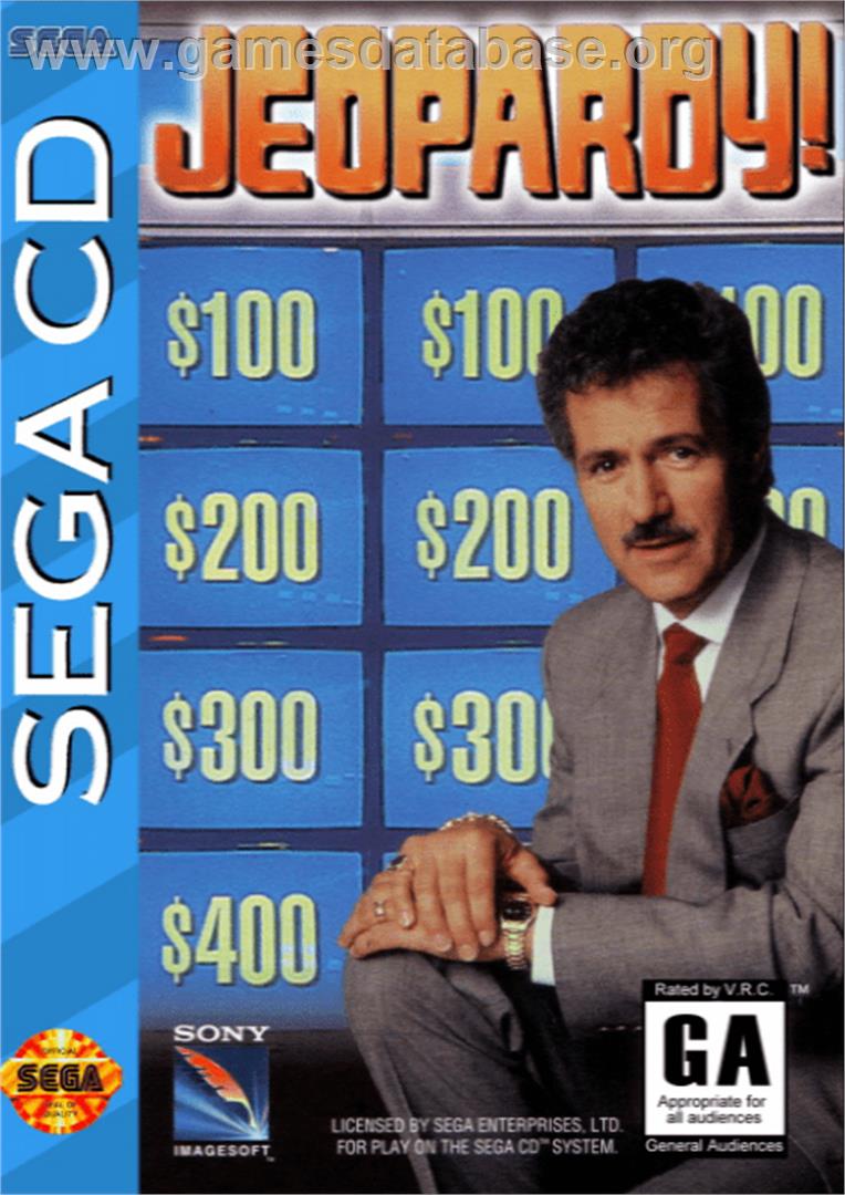 Jeopardy - Sega CD - Artwork - Box