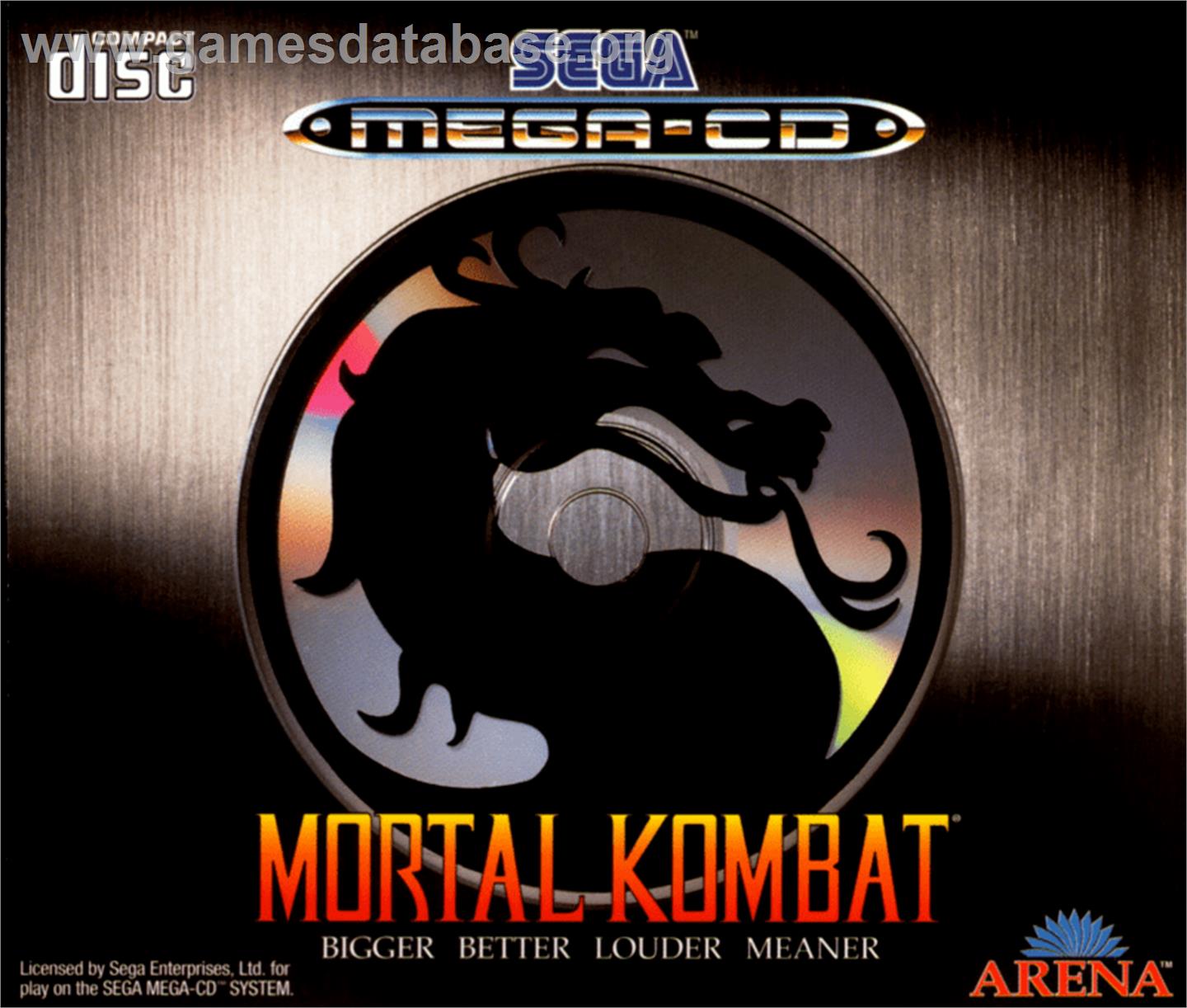 Mortal Kombat - Sega CD - Artwork - Box