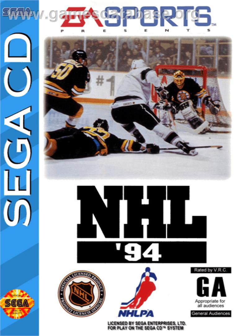 NHL '94 - Sega CD - Artwork - Box