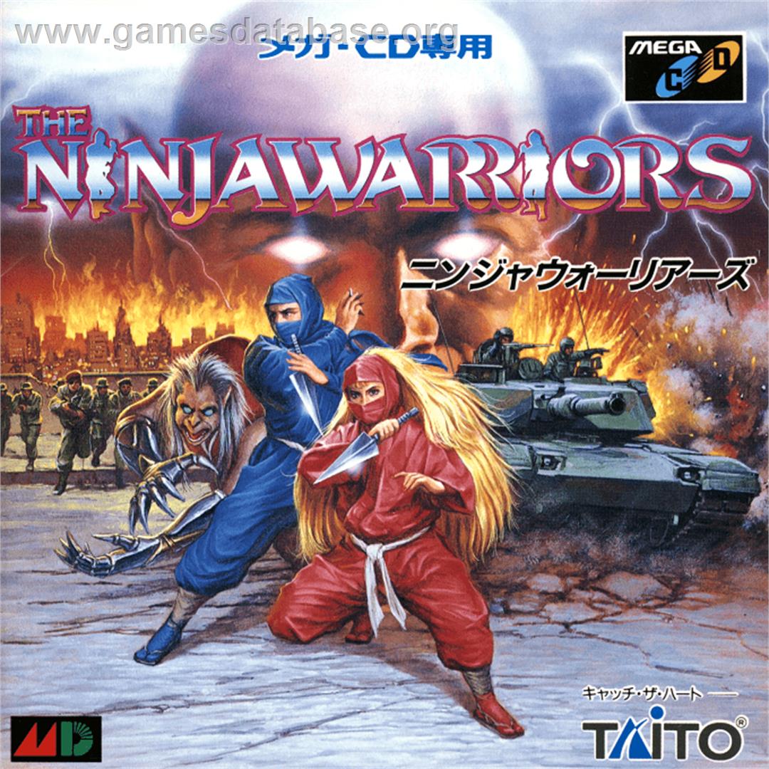 Ninja Warriors, The - Sega CD - Artwork - Box