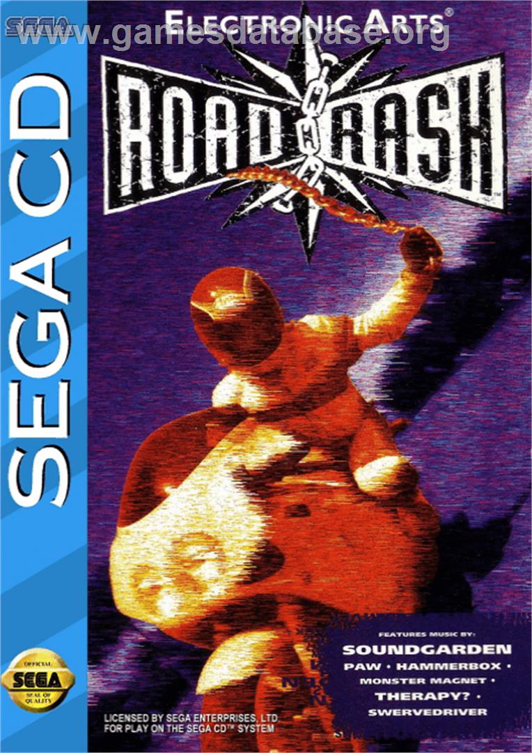 Road Rash - Sega CD - Artwork - Box