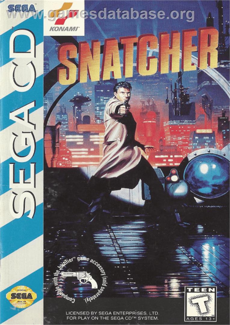 Snatcher - Sega CD - Artwork - Box