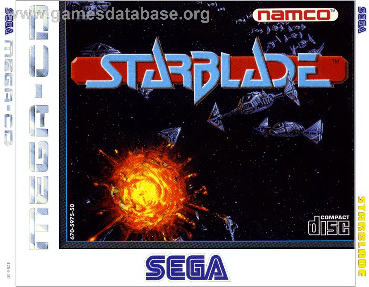 Starblade - Sega CD - Artwork - Box