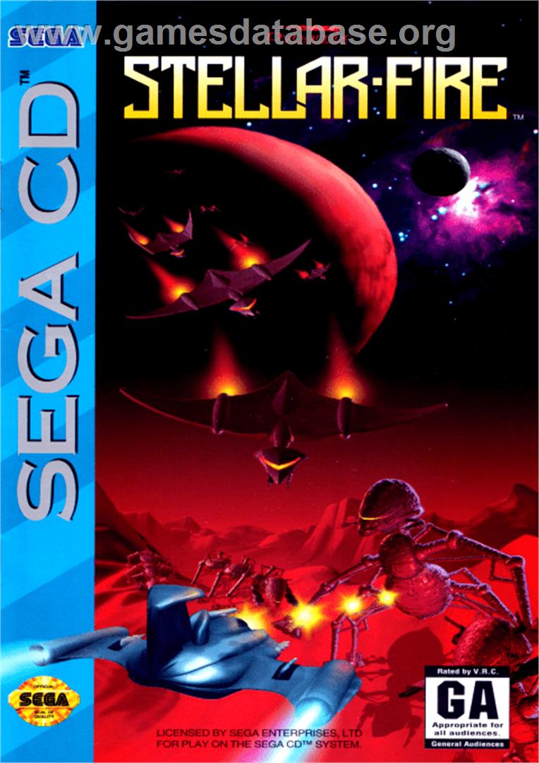 Stellar-Fire - Sega CD - Artwork - Box