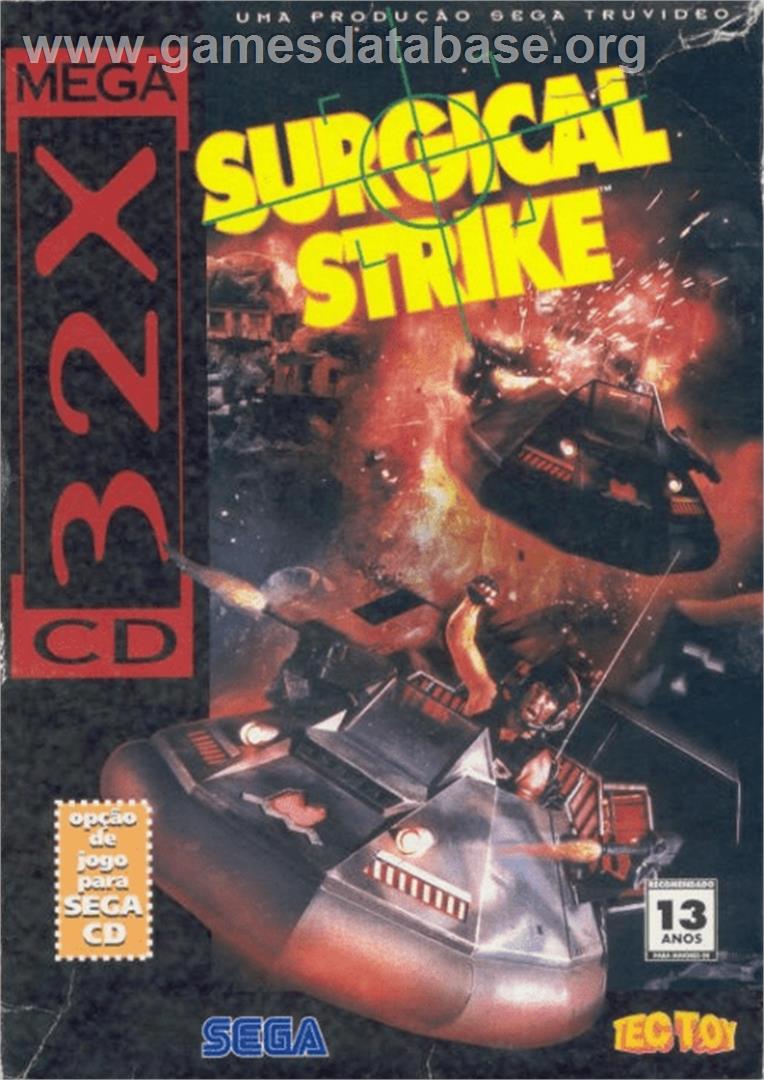 Surgical Strike - Sega CD - Artwork - Box