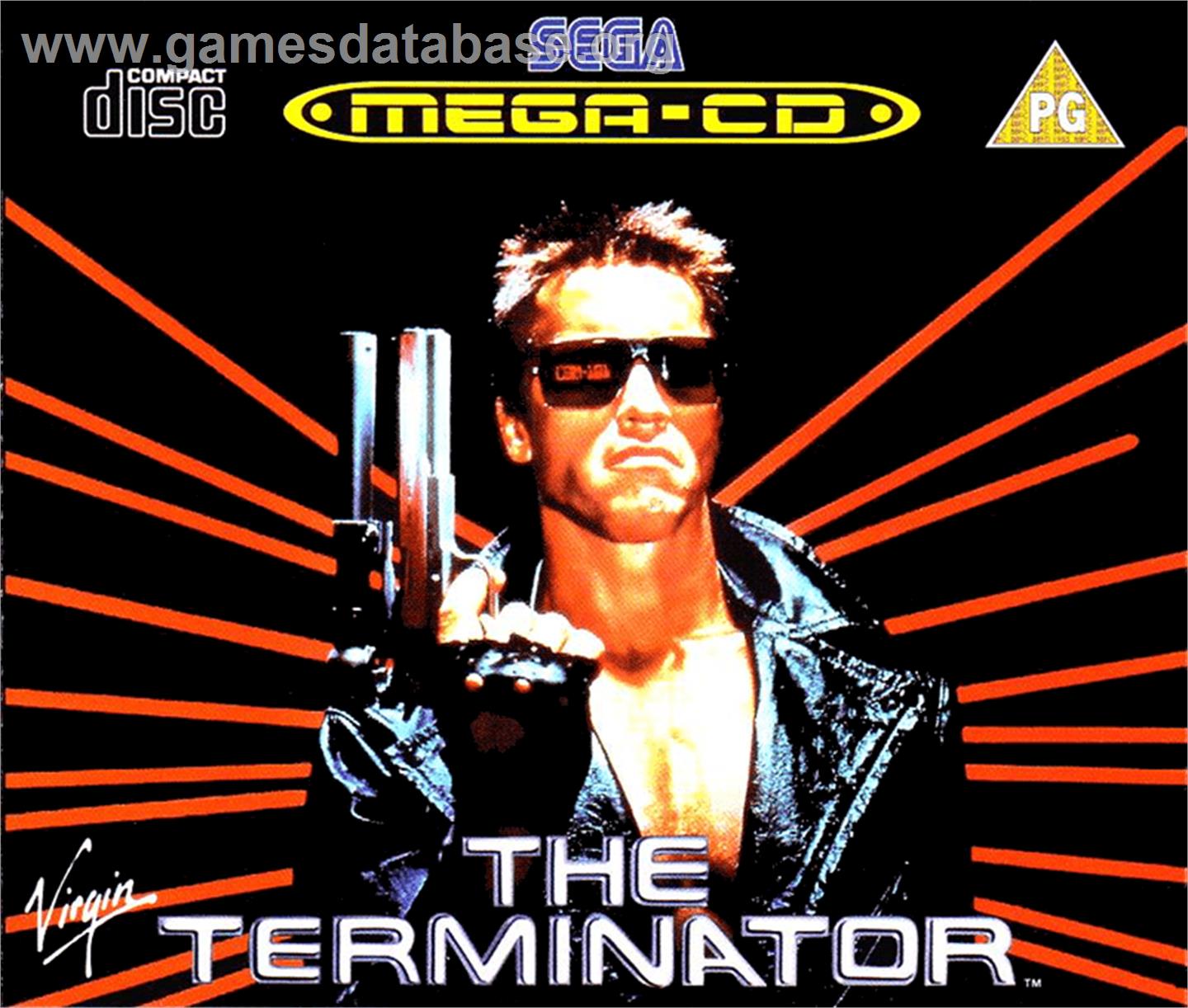 Terminator - Sega CD - Artwork - Box