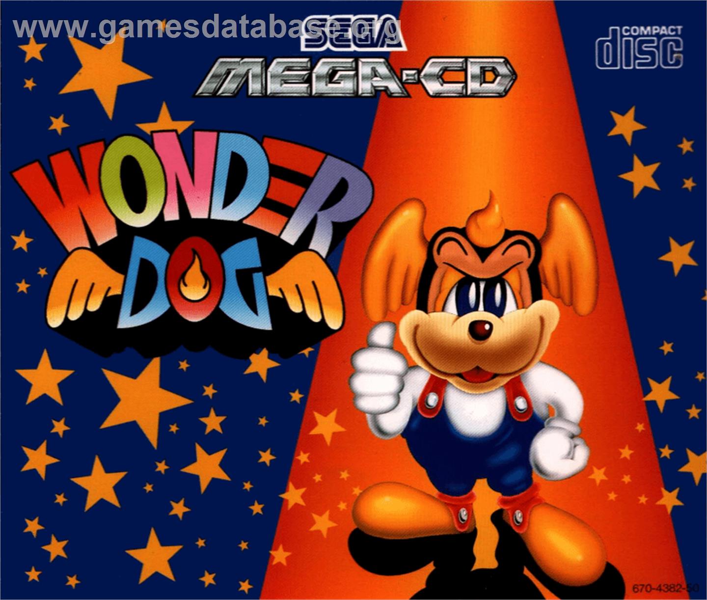 Wonder Dog - Sega CD - Artwork - Box