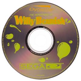 Artwork on the CD for Adventures of Willy Beamish on the Sega CD.