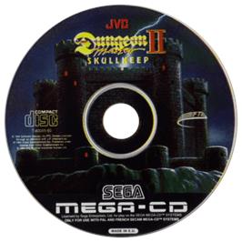 Artwork on the CD for Dungeon Master II: The Legend of Skullkeep on the Sega CD.
