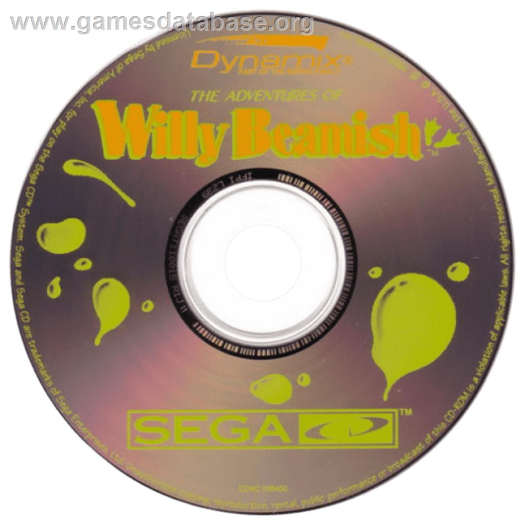 Adventures of Willy Beamish - Sega CD - Artwork - CD