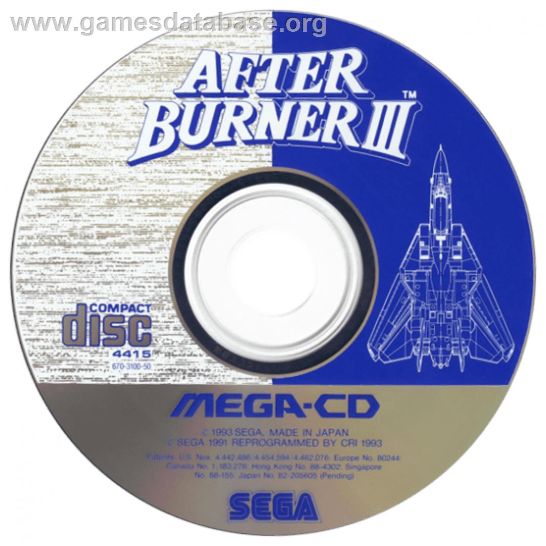 After Burner III - Sega CD - Artwork - CD