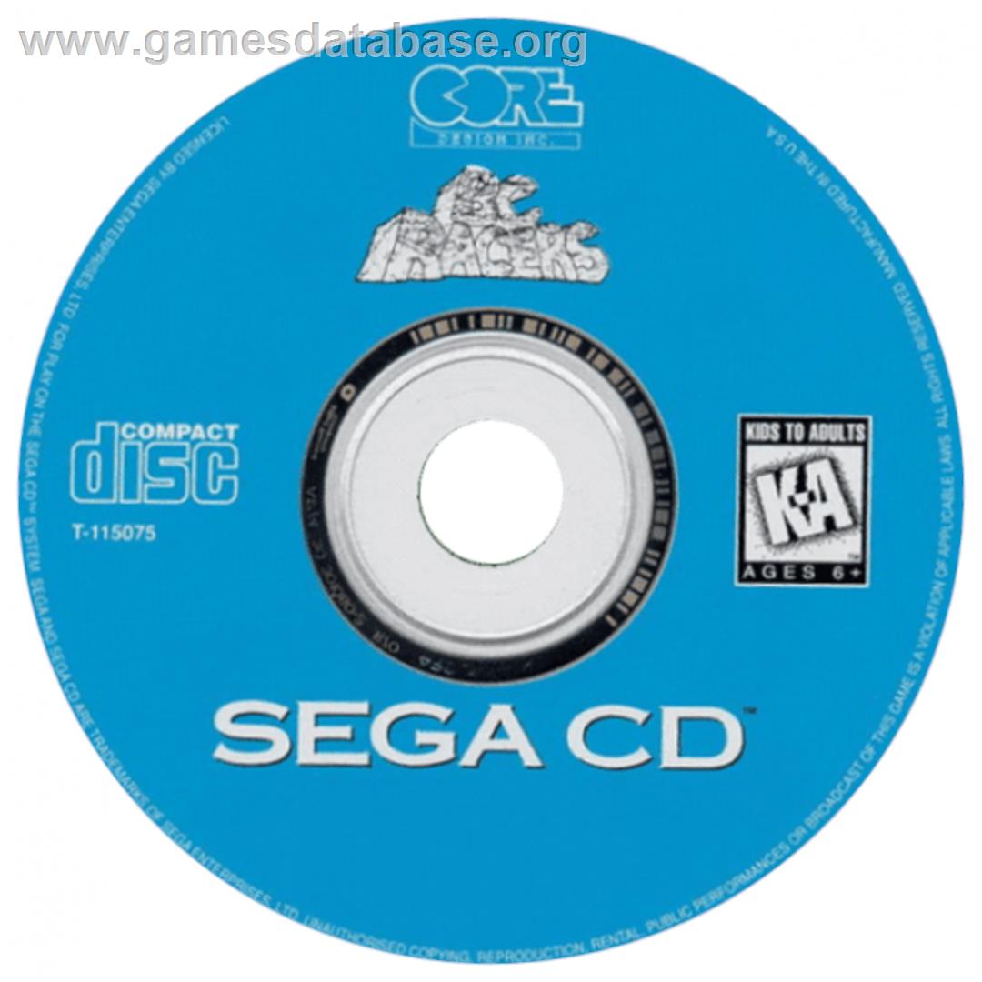 BC Racers - Sega CD - Artwork - CD