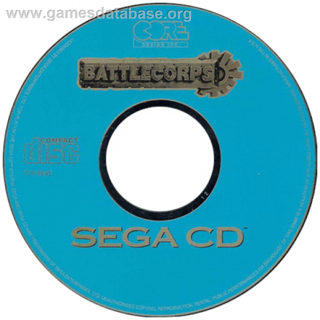 Battlecorps - Sega CD - Artwork - CD