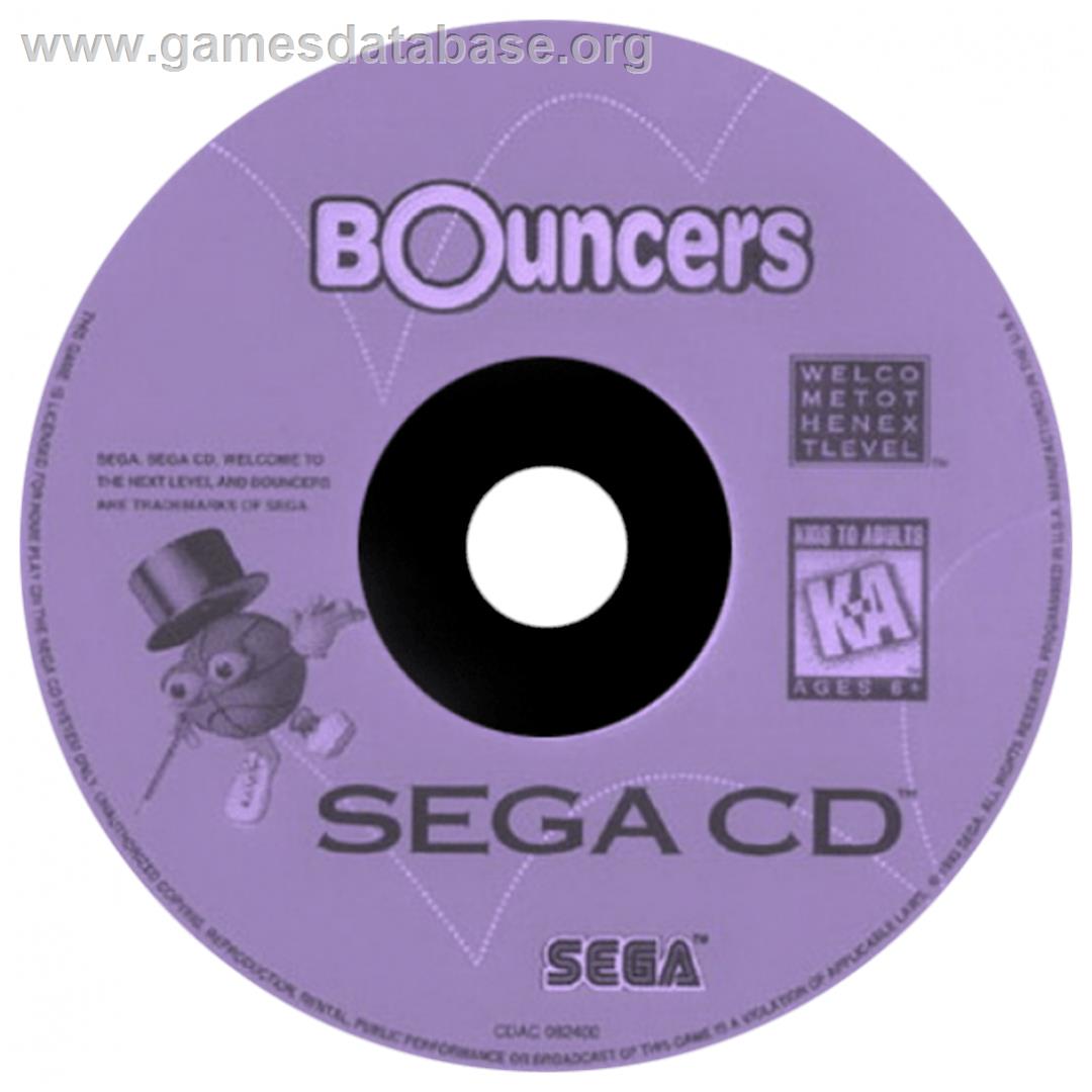 Bouncers - Sega CD - Artwork - CD