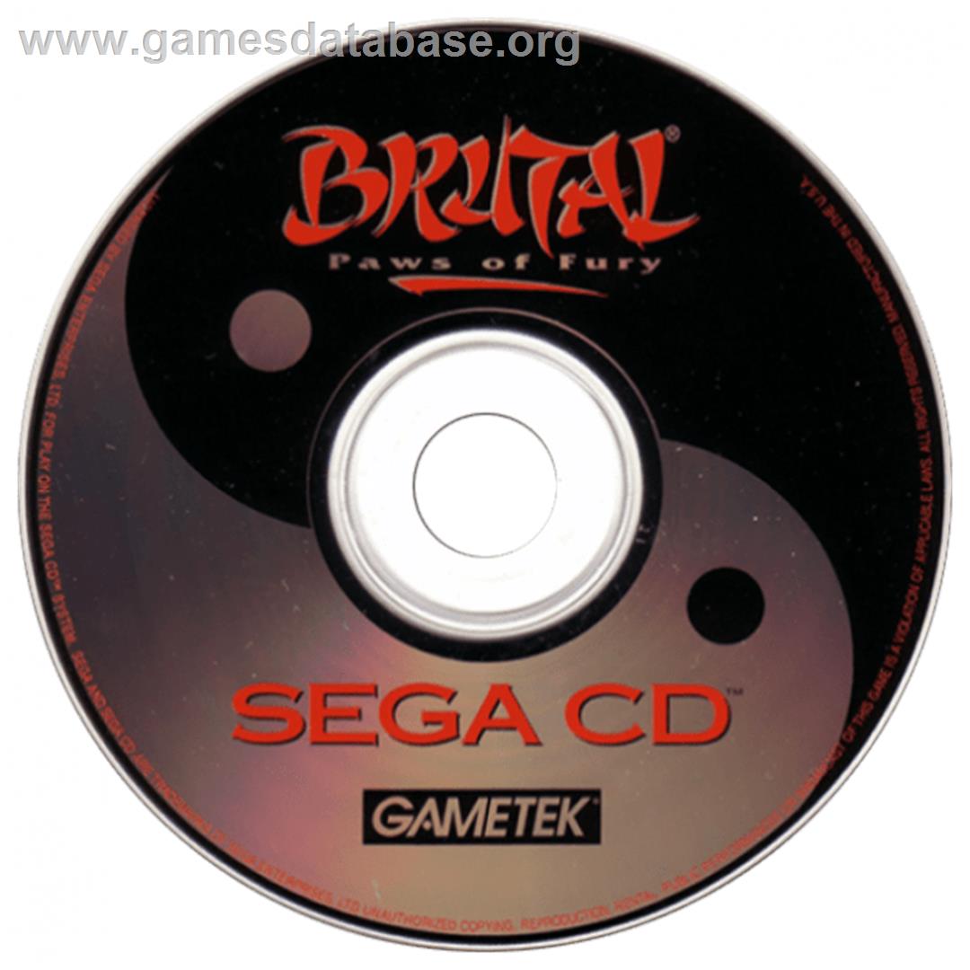Brutal: Paws of Fury - Sega CD - Artwork - CD