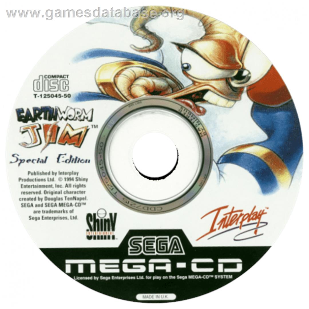Earthworm Jim Special Edition - Sega CD - Artwork - CD