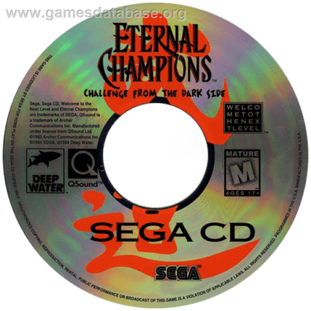 Eternal Champions: Challenge from the Dark Side - Sega CD - Artwork - CD