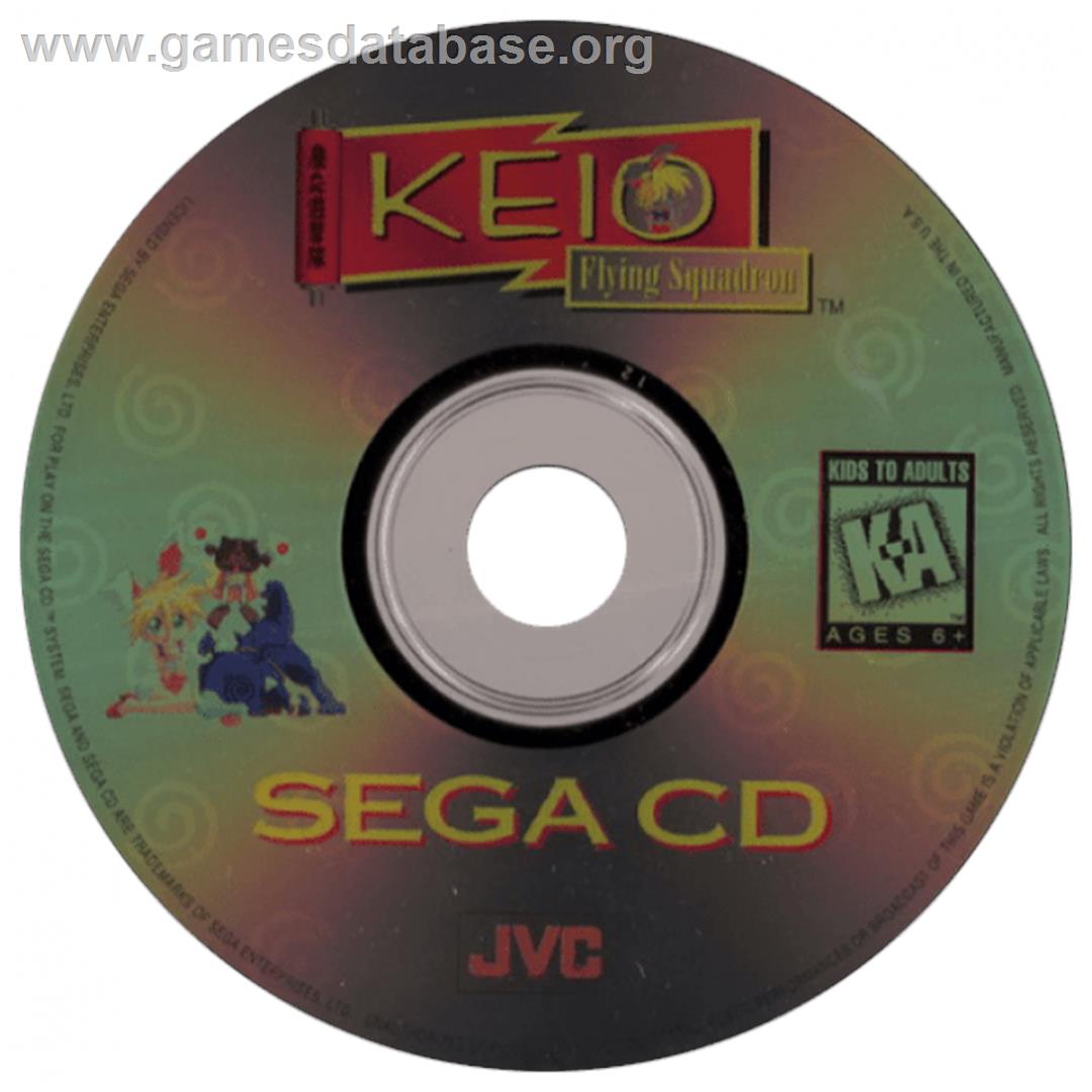Keio Flying Squadron - Sega CD - Artwork - CD