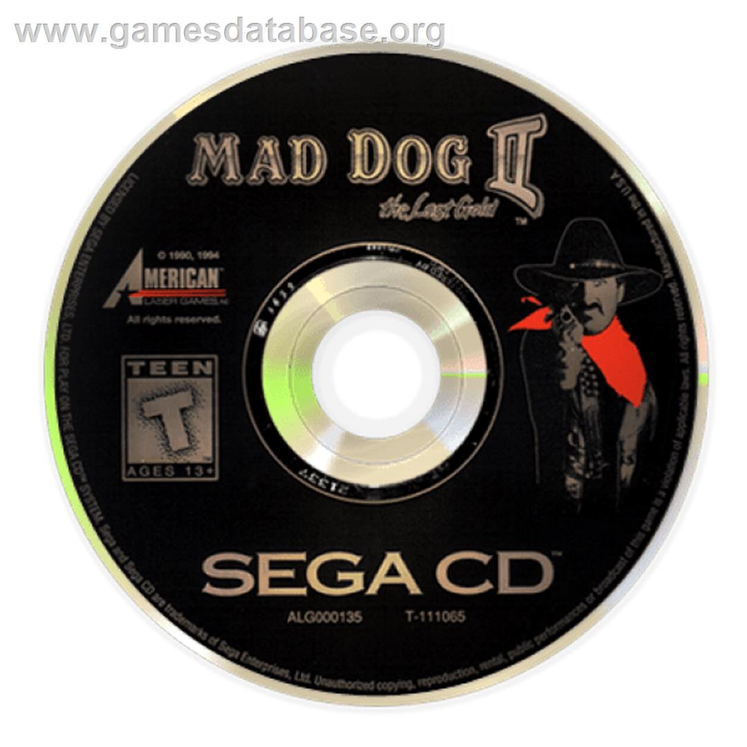 Mad Dog II: The Lost Gold v2.04 - Sega CD - Artwork - CD