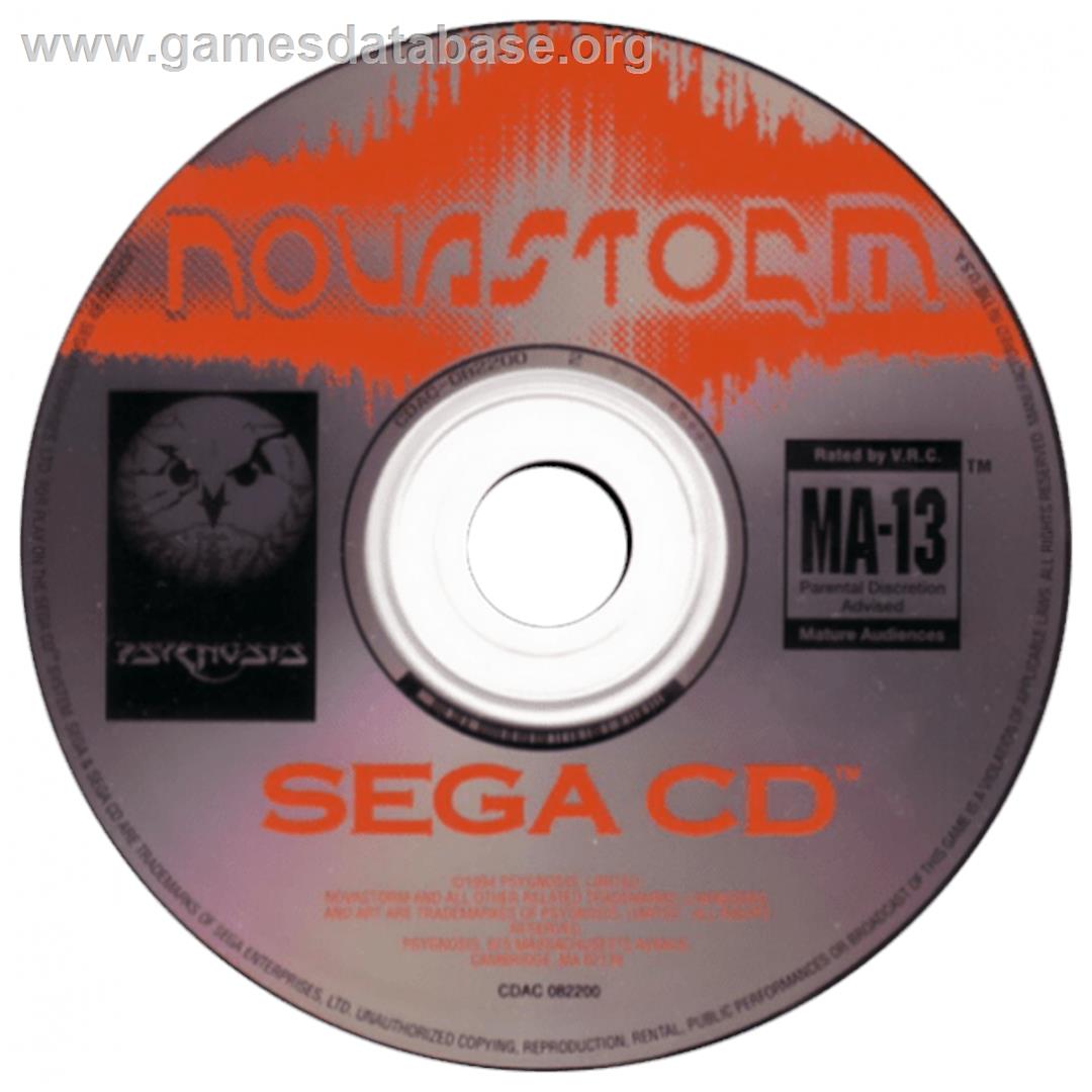 Novastorm - Sega CD - Artwork - CD