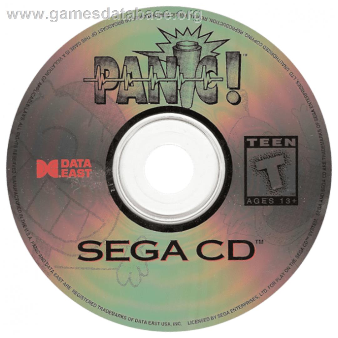 Panic - Sega CD - Artwork - CD
