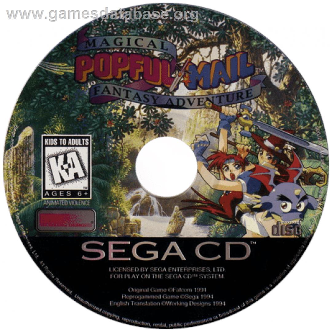 Popful Mail - Sega CD - Artwork - CD
