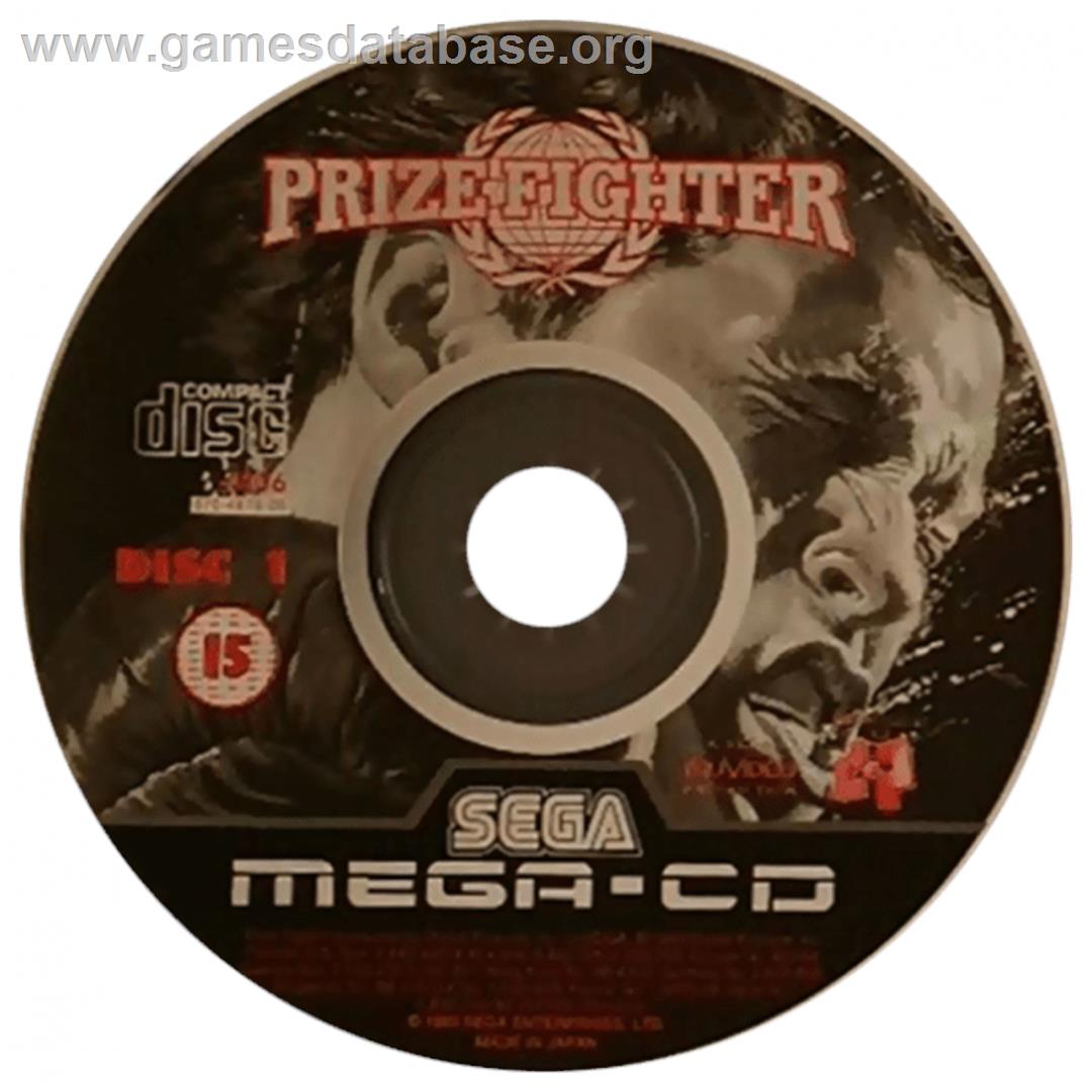 Prize Fighter - Sega CD - Artwork - CD