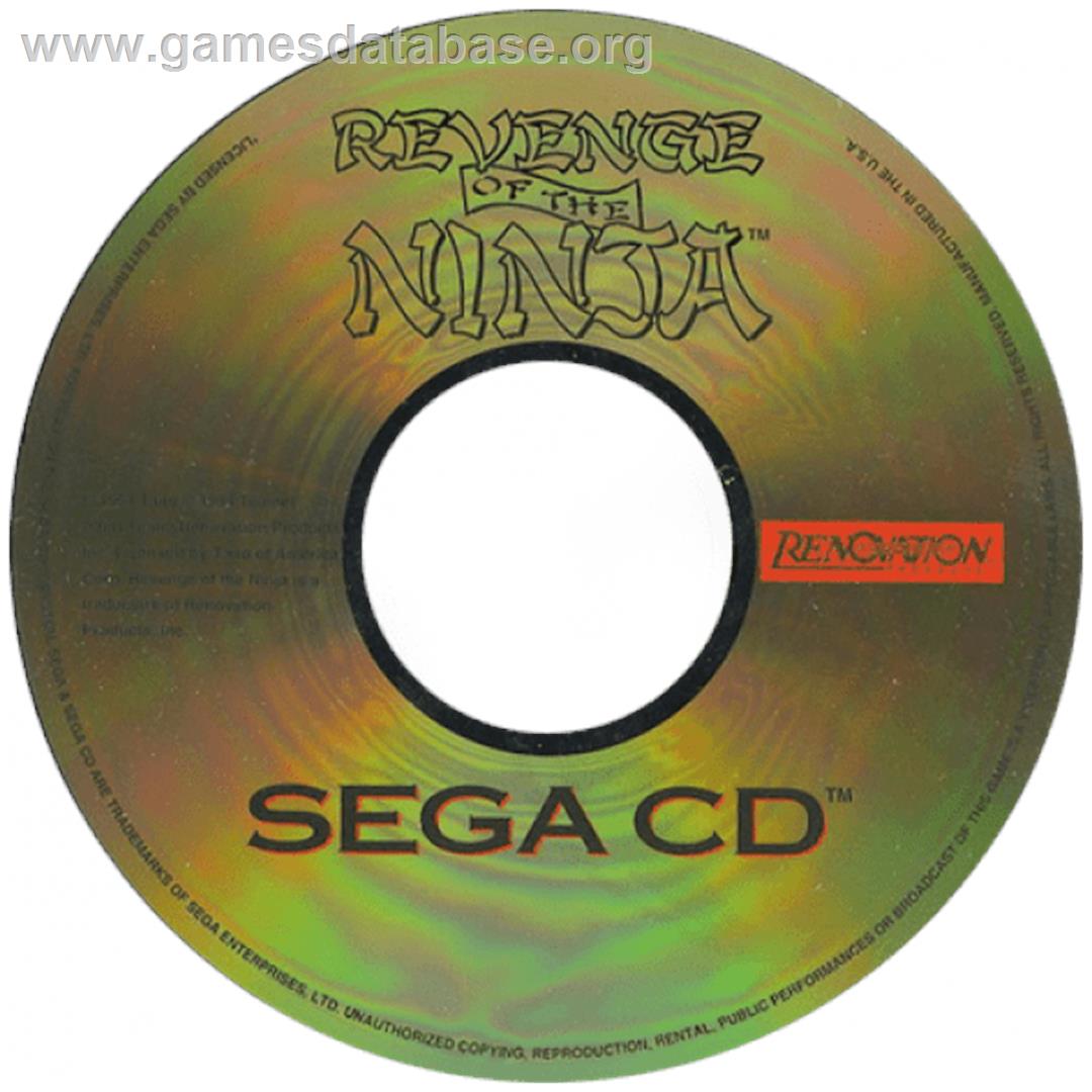 Revenge of the Ninja - Sega CD - Artwork - CD