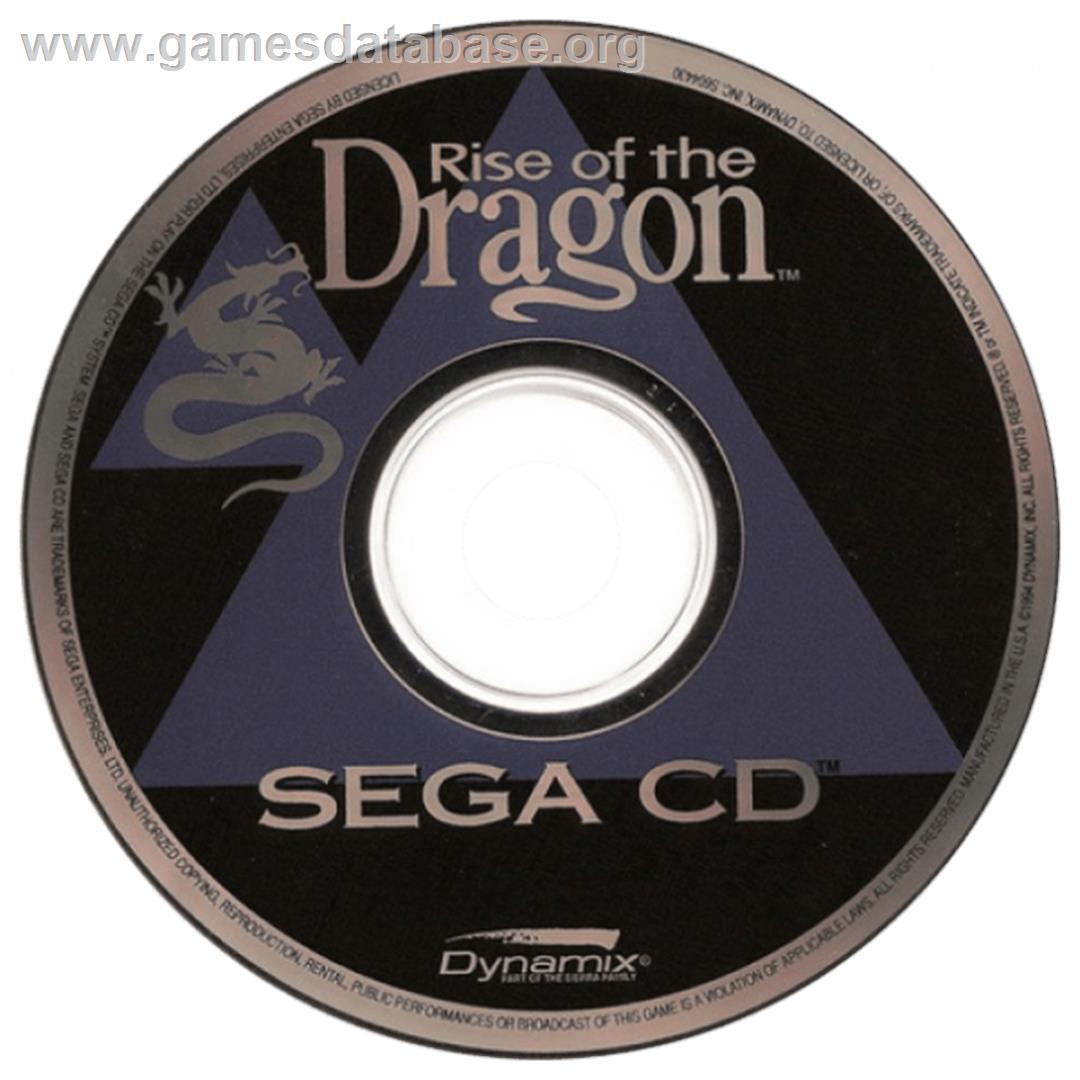Rise of the Dragon - Sega CD - Artwork - CD