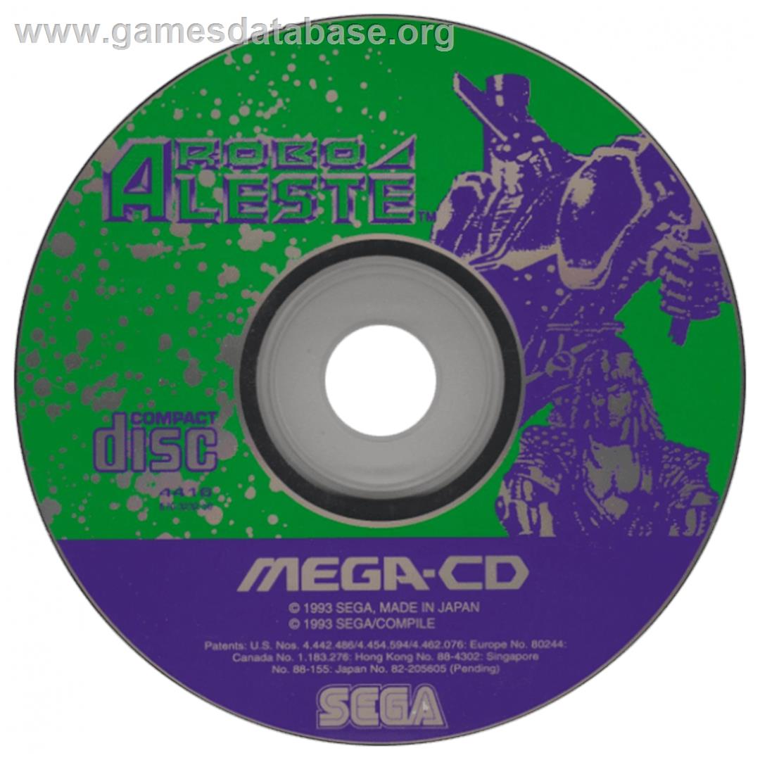 Robo Aleste - Sega CD - Artwork - CD