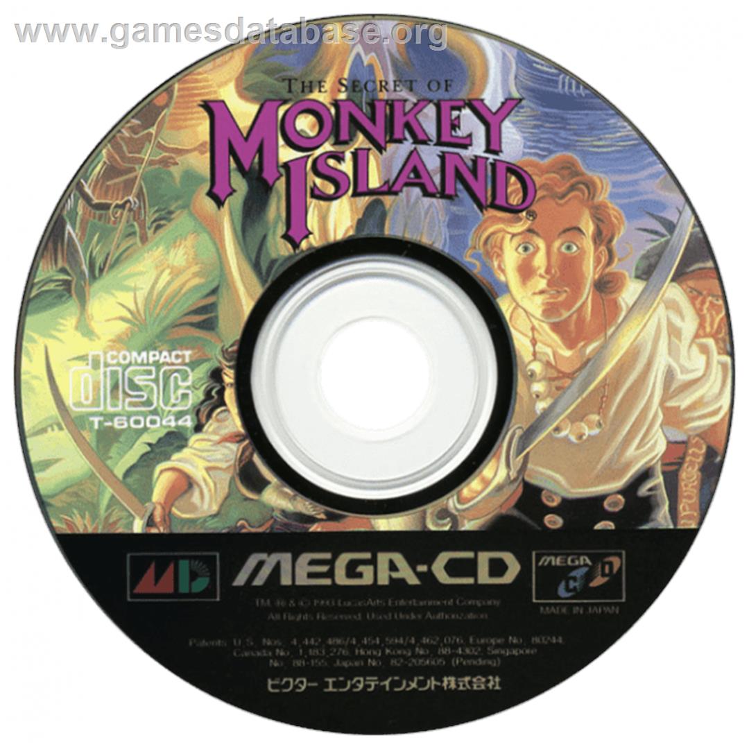 Secret of Monkey Island - Sega CD - Artwork - CD