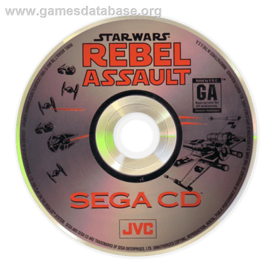 Star Wars: Rebel Assault - Sega CD - Artwork - CD