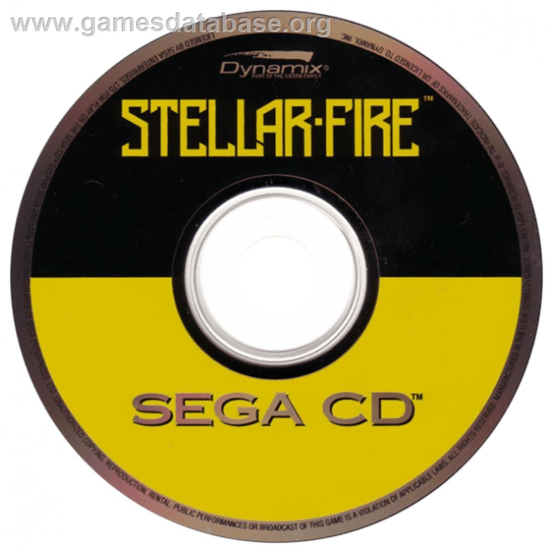 Stellar-Fire - Sega CD - Artwork - CD
