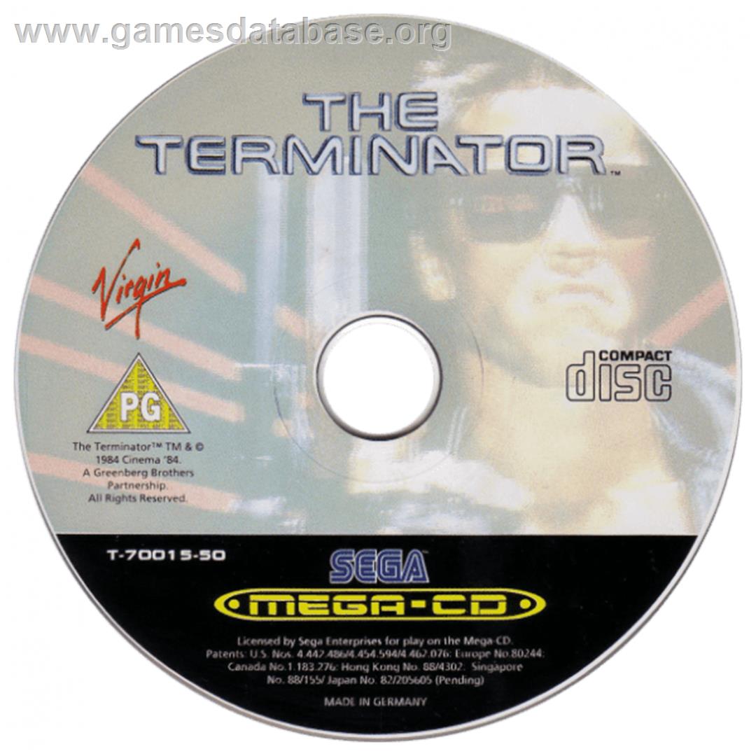 Terminator - Sega CD - Artwork - CD