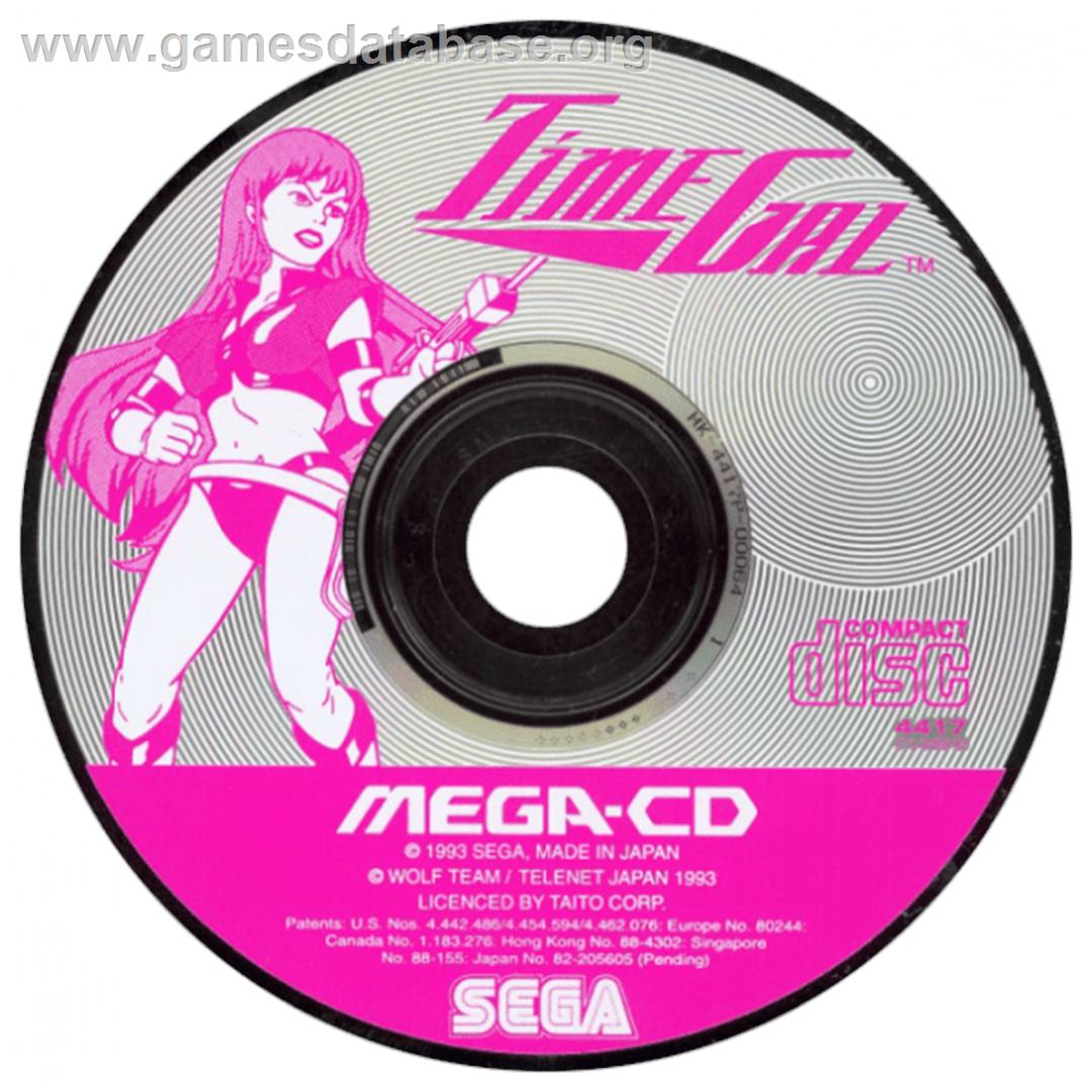Time Gal - Sega CD - Artwork - CD