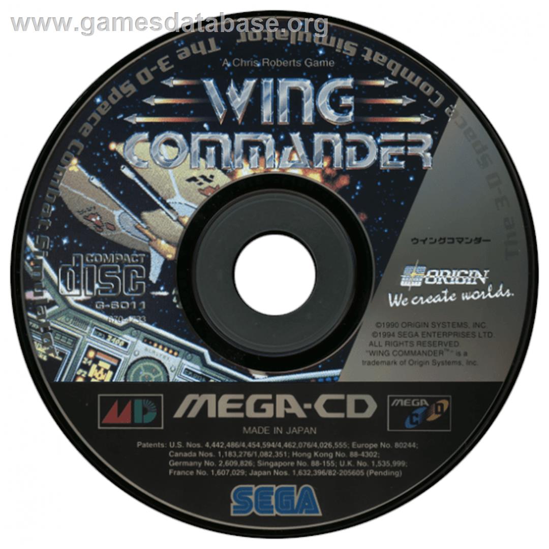 Wing Commander - Sega CD - Artwork - CD