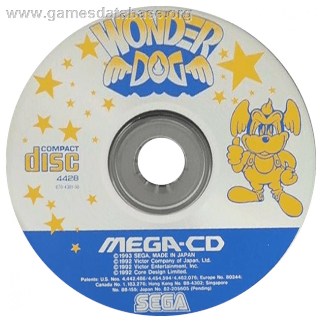 Wonder Dog - Sega CD - Artwork - CD